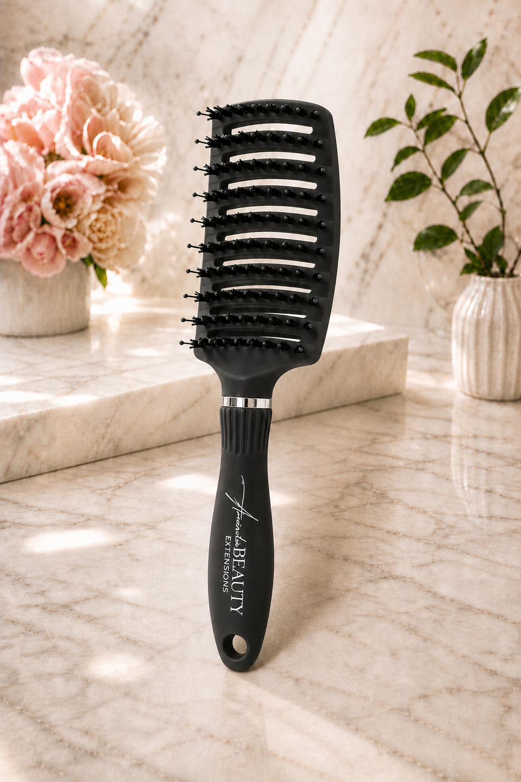 Brosse professionnelle pour extensions capillaire – Amanda Beauty Extensions