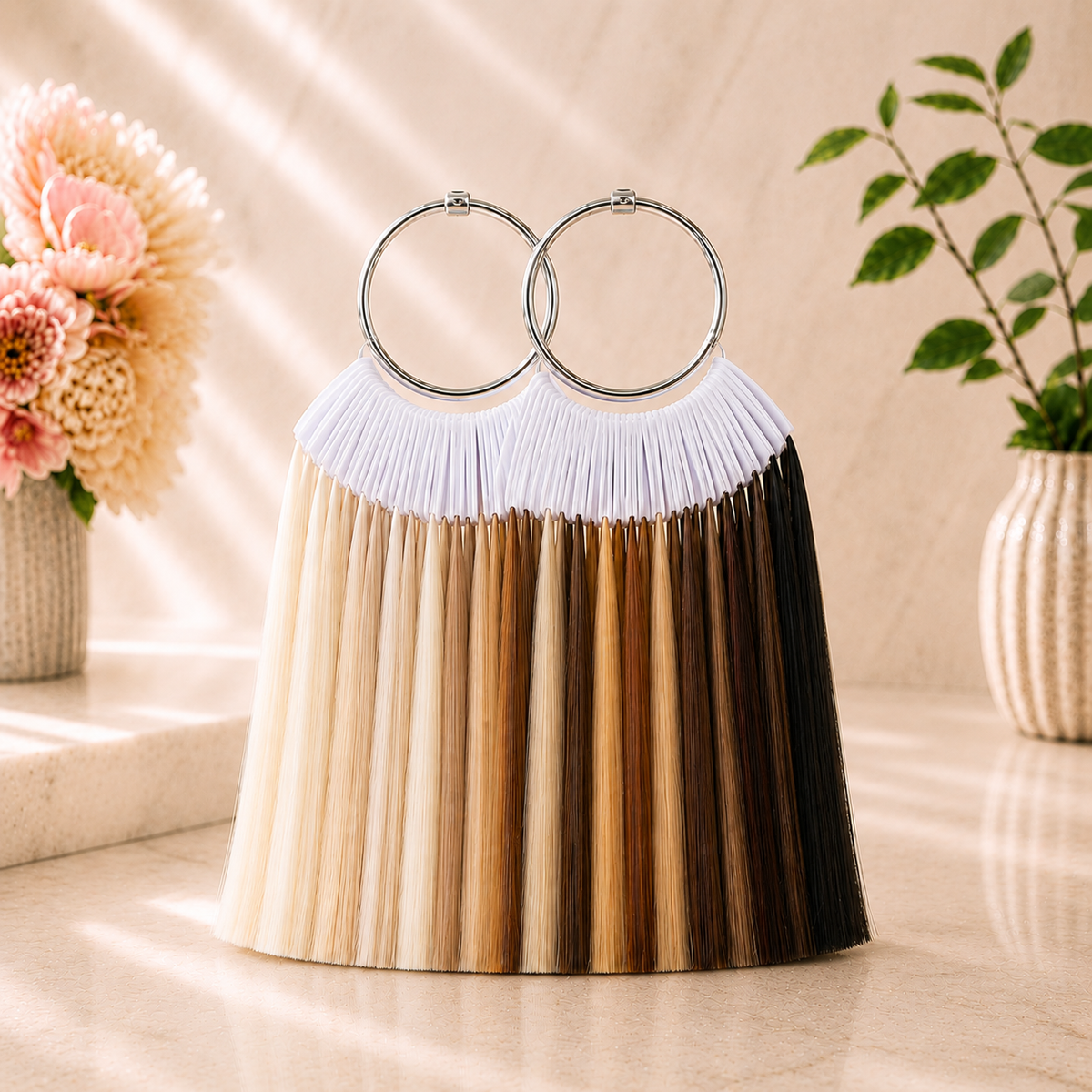 Nuancier Amanda Beauty – Références couleurs extensions cheveux professionnelles