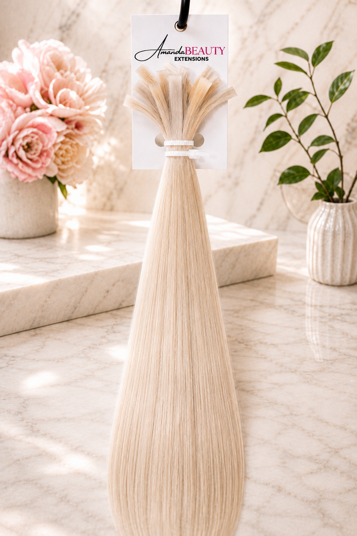 Kératine Raide - Extensions Amanda Beauty (25 mèches)