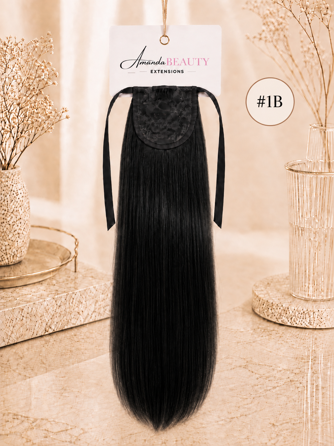 Ponytail en cheveux 100% naturels Russe – Queue de cheval à clip