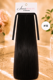 Ponytail en cheveux 100% naturels Russe – Queue de cheval à clip