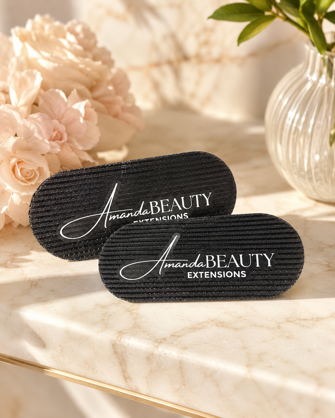 Velcro Hair Amanda Beauty – Lot de 2 – Maintien précis des mèches pendant la pose